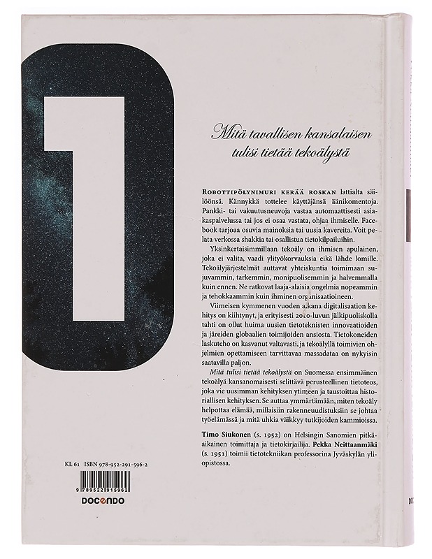 Mitä tulisi tietää tekoälystä - Siukonen, Timo - Tietokirjat ja oppaat - 10105343499 - 1