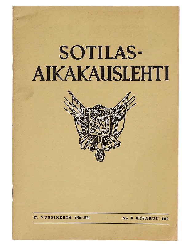 Sotilas Aikakauslehti Kesäkuu 1962 - Lehdet - 10105343589 - 0