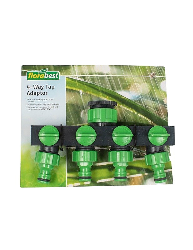 FLORABEST jakoventtiili, 4-suuntainen - Muut urheiluvälineet ja vapaa-aika - 10105343604 - 0