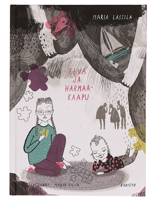 Eeva ja harmaa kaapu  - Lastenkirjat - 10105343750 - 0