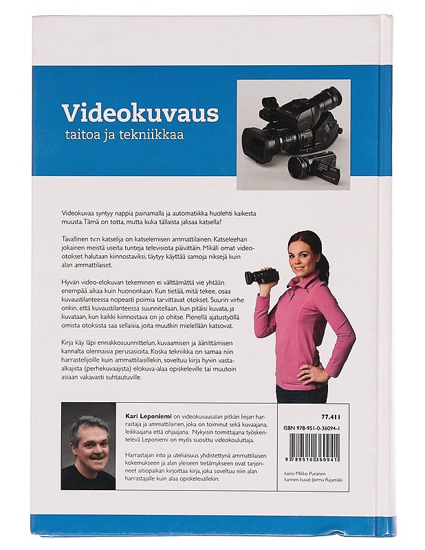 Videokuvaus : taitoa ja tekniikkaa - Kari Leponiemi - Tietokirjat ja oppaat - 10105343785 - 1