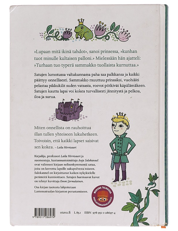 Suomen lasten iltasadut - Salokannel, Anja - Lastenkirjat - 10105343830 - 1