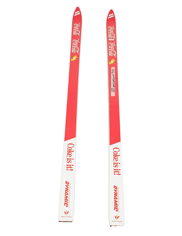 COCA COLA vintage laskettelusukset, 180 cm - Hiihto ja talviurheilu - 10105343906 - 0