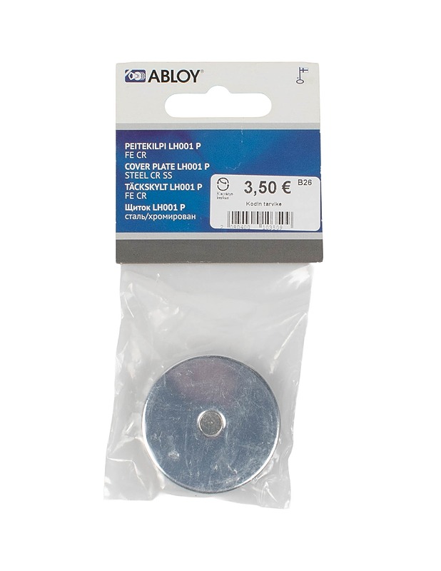 ABLOY LH001 P Fe/Cr peitekilpi - Rakennustarvikkeet - 10105343960 - 0