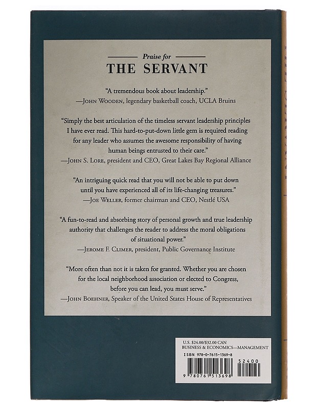 The Servant - James C. Hunter - Elämäkerrat ja muistelmat - 10105344181 - 1