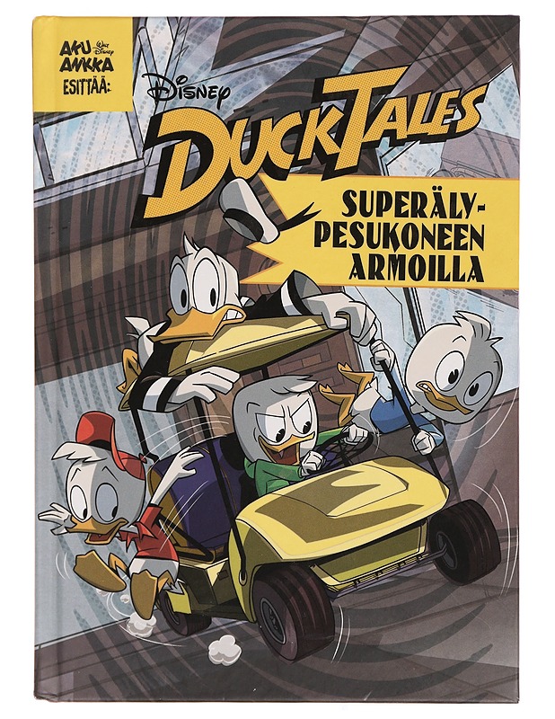 Superpesukoneen armoilla - Caramagna, Joe - Sarjakuvat - 10105344226 - 0