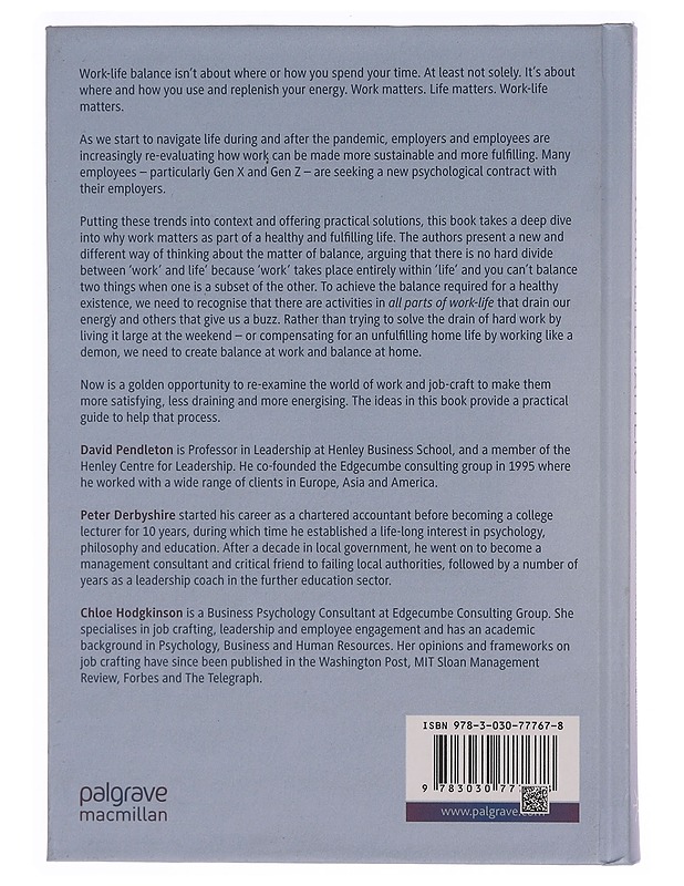 Work-Life matters  - Tietokirjat ja oppaat - 10105344258 - 1