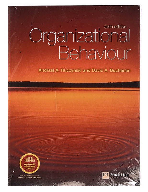 Organizational Behaviour - Andrzej Huczynski, David Buchanan - Tietokirjat ja oppaat - 10105344327 - 0