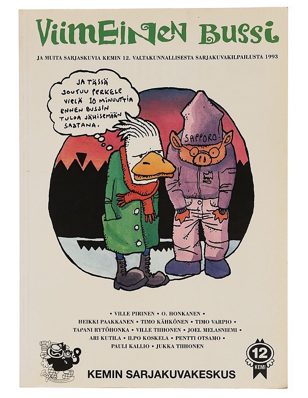Viimeinen Bussi - Sarjakuvat - 10105344810 - 0