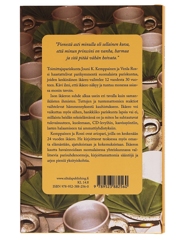 Voi siitä olla iloakin : ikäero parisuhteessa - Kemppainen, Jouni K. - Tietokirjat ja oppaat - 10105345011 - 1