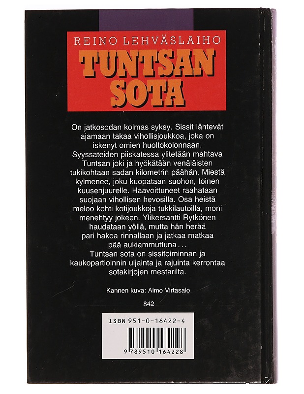 Tuntsan sota : romaani - Reino Lehväslaiho - Romaanit ja novellit - 10105345034 - 1