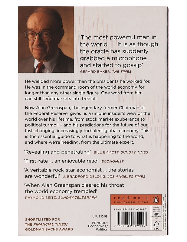 The age of turbulence : adventures in a new world - Alan Greenspan - Tietokirjat ja oppaat - 10105345304 - 1