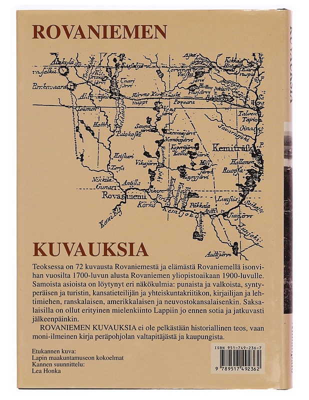 Rovaniemen kuvauksia : isostavihasta yliopistoaikaan - Heikki Annanpalo - Historiakirjat - 10105345310 - 1