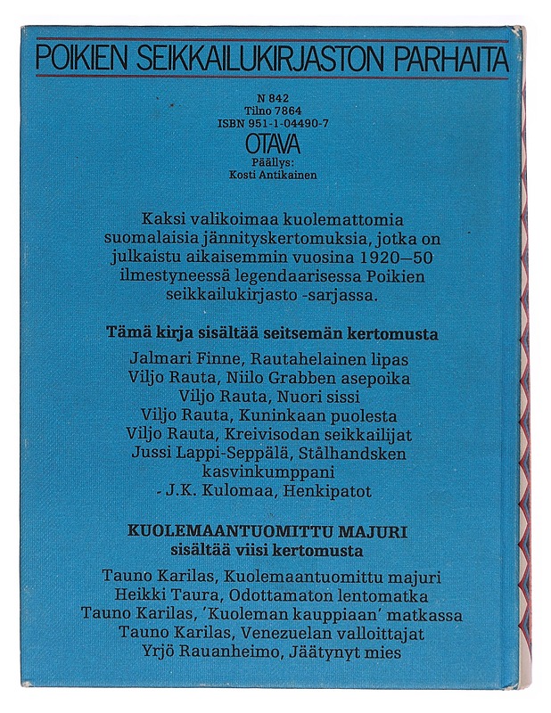 Rautahelainen lipas - Jännitys ja dekkarit - 10105345419 - 1
