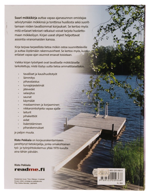 Suuri mökkikirja - Risto Pekkala - Tietokirjat ja oppaat - 10105345536 - 1