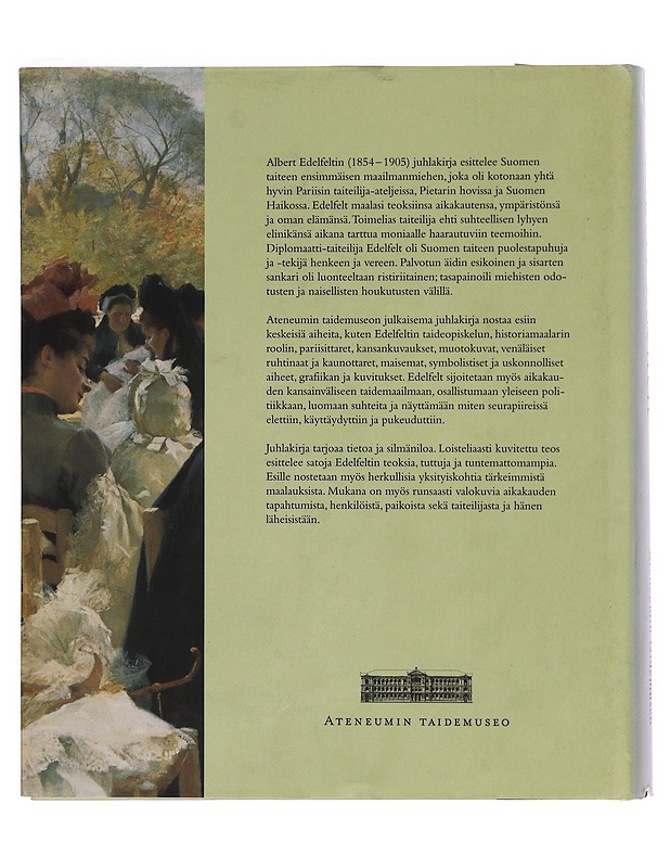 Albert Edelfelt 1854-1905 Juhlakirja - Taide- ja kulttuurikirjat - 10105345681 - 1