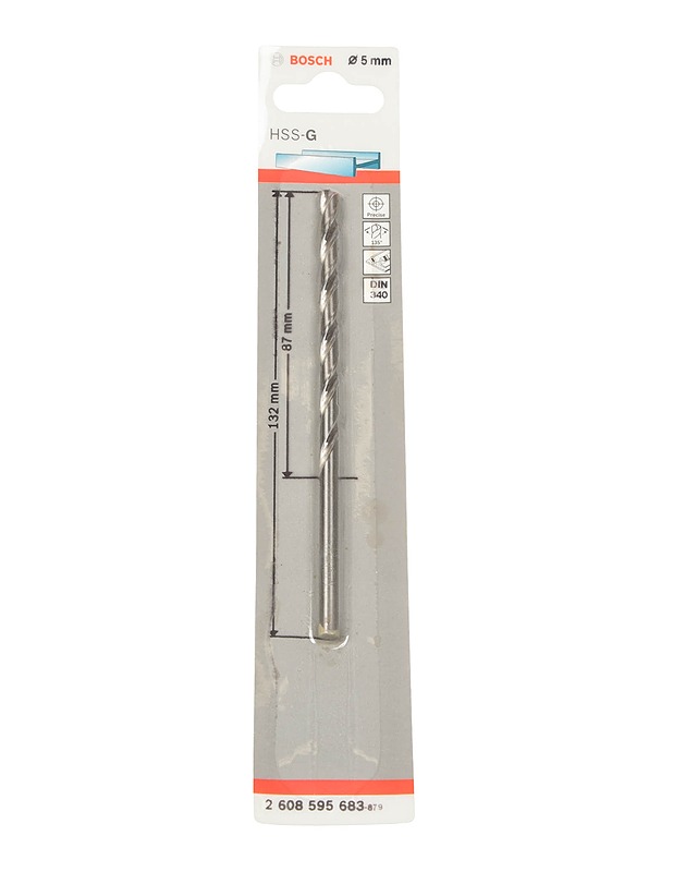 BOSCH poranterä 5 mm - Rakennustarvikkeet - 10105345862 - 0