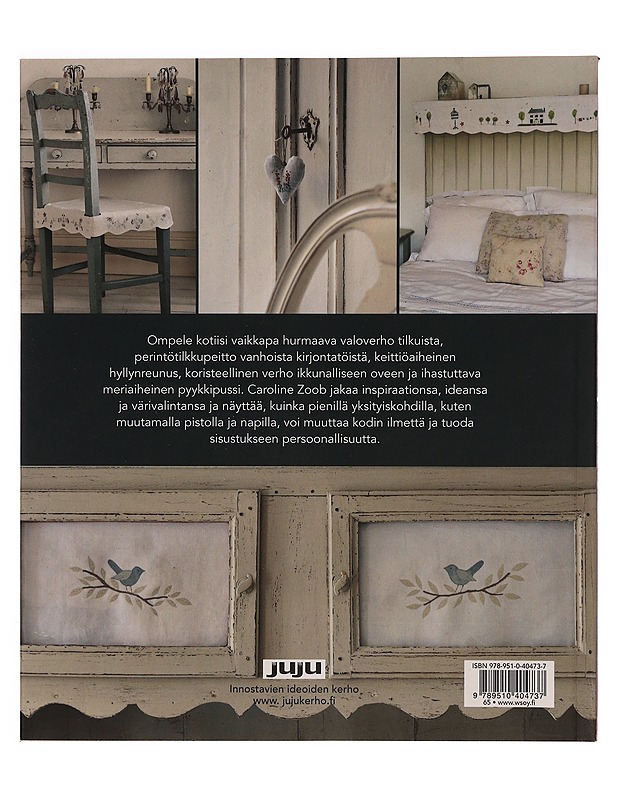Kauniisti kirjailtu koti - Zoob, Caroline - Tietokirjat ja oppaat - 10105345922 - 1