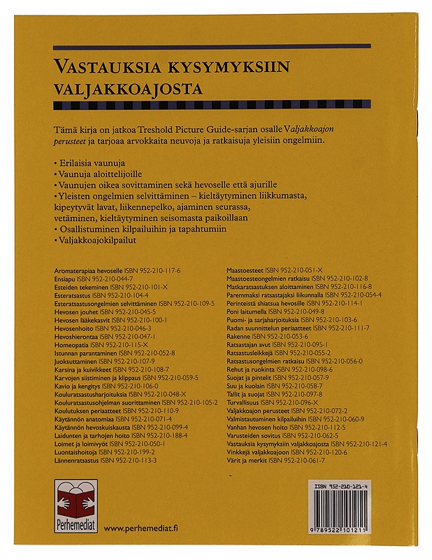 Vastauksia kysymyksiin valjakkoajosta - Walrond, Sallie - Tietokirjat ja oppaat - 10105345977 - 1