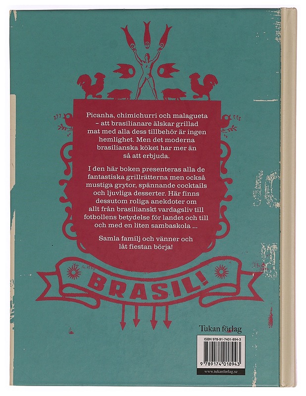 Brasil! / det bästa brasilianska köket - Ponte, David - Ruokakirjat - 10105346023 - 1