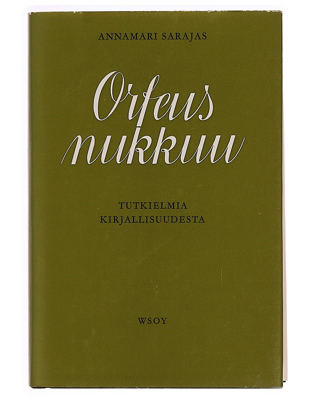 Orfeus Nukkuu  - Kaunokirjallisuus - 10105346058 - 0