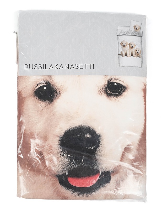 SKYBRANDS pussilakana ja tyynyliina setti, 150x210cm & 50x60cm - Liinavaatteet - 10105346271 - 0