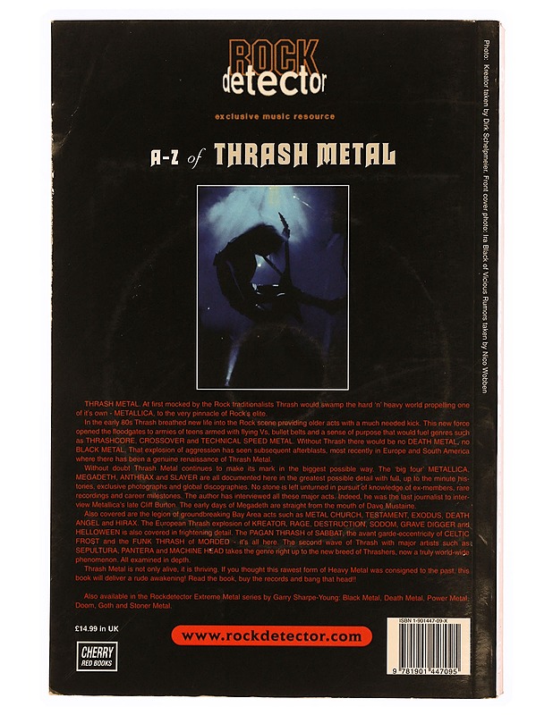 A-Z of trash metal - Garry Sharpe-Young - Tietokirjat ja oppaat - 10105346274 - 1