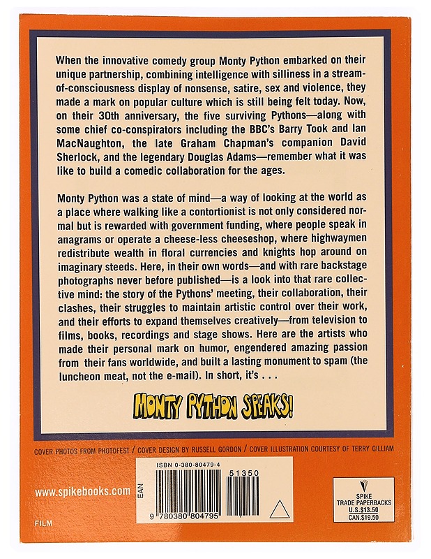 Monty Python speaks! - David Morgan - Musiikki- ja elokuvakirjat - 10105346323 - 1