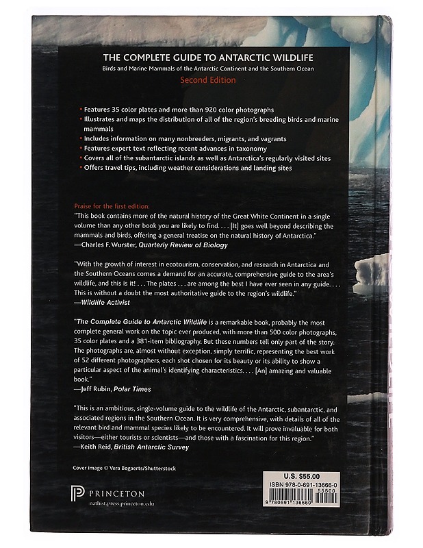 The complete guide to Antarctic wildlife : birds and marine mammals of the Antarctic continent and the Southern Ocean - Shirihai, Hadoram - Tietokirjat ja oppaat - 10105346460 - 1