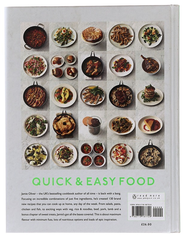 5 ingredients : quick & easy food - Oliver, Jamie - Tietokirjat ja oppaat - 10105346456 - 1