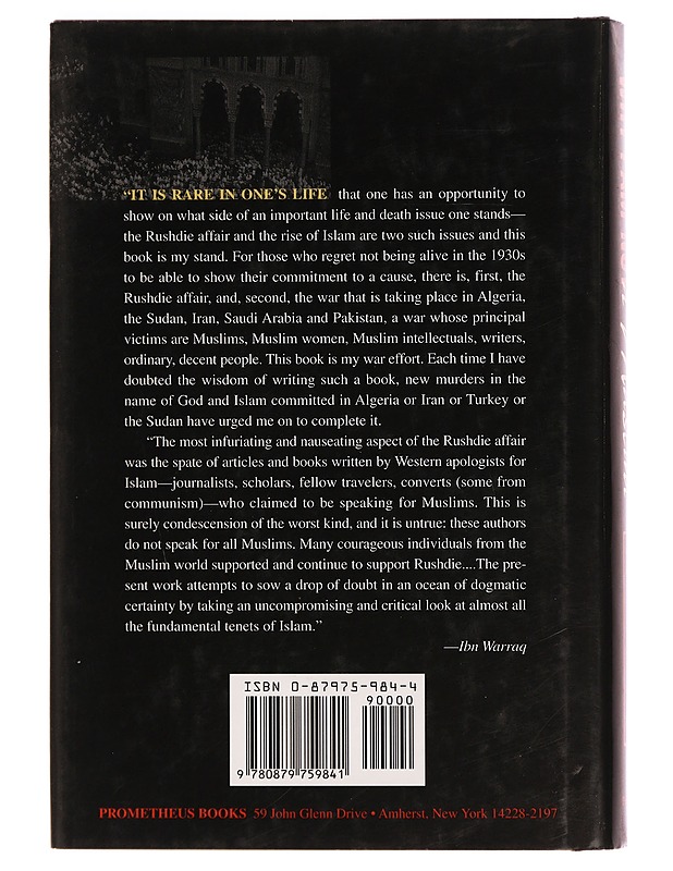 Why I am not a Muslim - Ibn Warraq - Tietokirjat ja oppaat - 10105346572 - 1