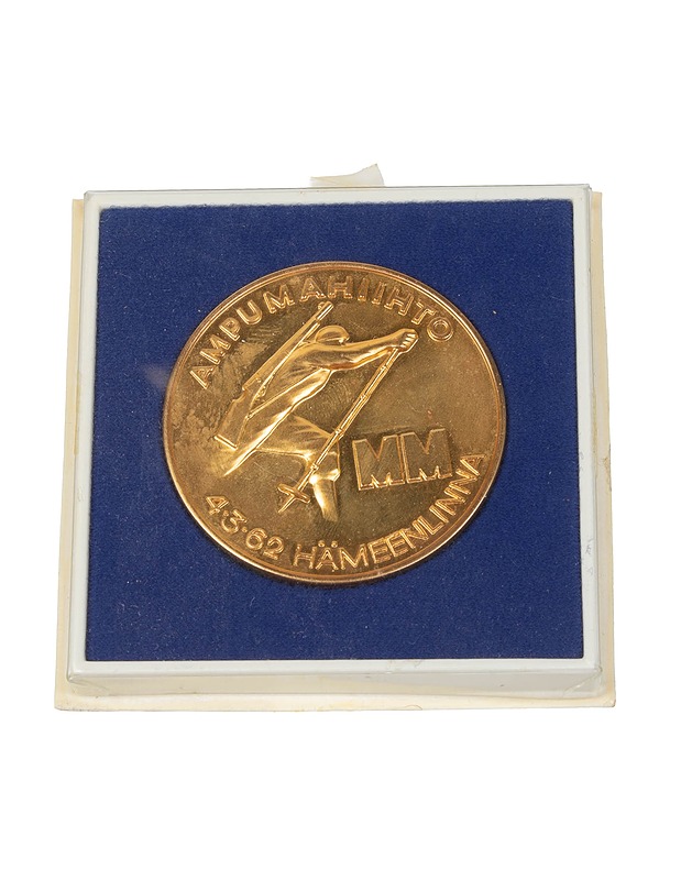 Ampumahiihto MM Hämeenlinna, mitali - Koriste-esineet - 10105346830 - 0