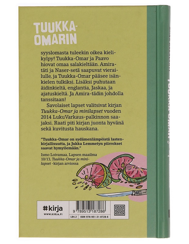 Tuukka-Omar ja superkielitaito - Hakalahti, Niina - Lastenkirjat - 10105346958 - 1