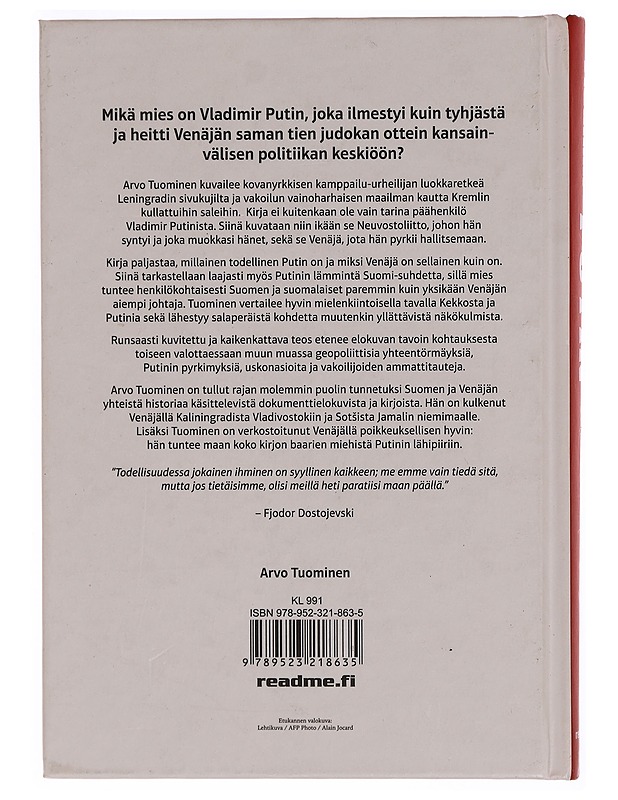 Vladimir Putin : koko tarina - Arvo Tuominen - Elämäkerrat ja muistelmat - 10105347033 - 1