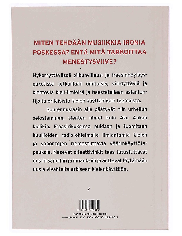 Aristoteleen kantapää : fraasirikos ei kannata - Heikura, Pasi - Romaanit ja novellit - 10105347139 - 1