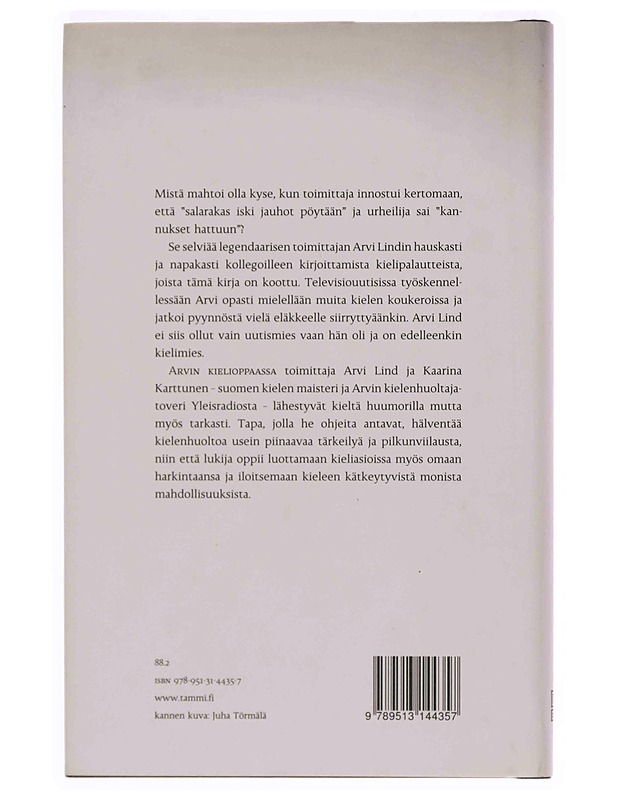 Arvin kieliopas - Lind, Arvi - Tietokirjat ja oppaat - 10105347171 - 1