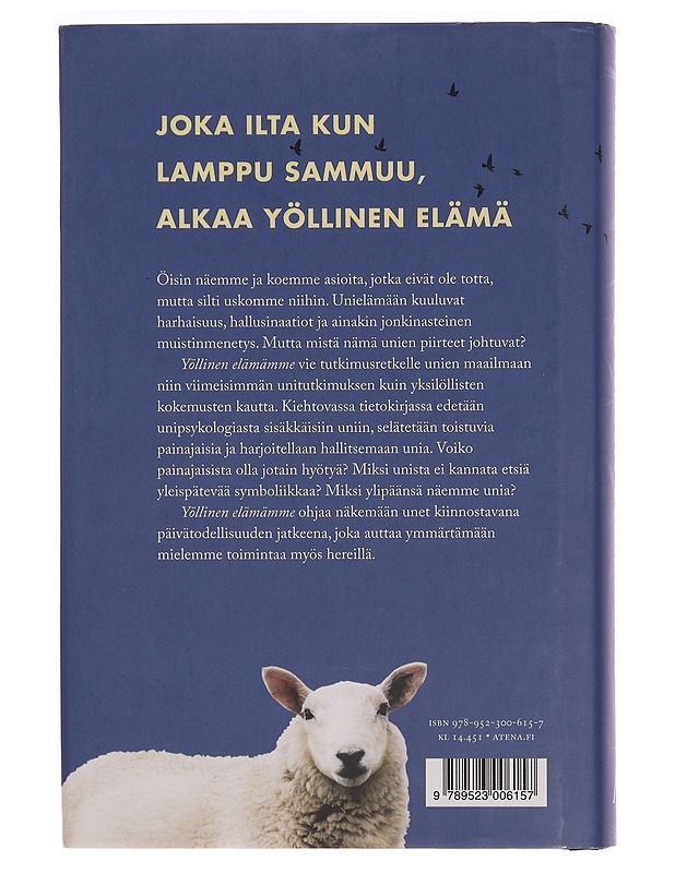 Yöllinen elämämme : miksi näemme unia? - Anna Tommola - Tietokirjat ja oppaat - 10105347239 - 1