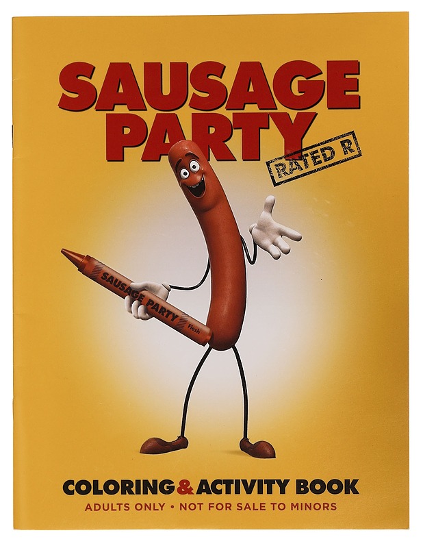 Sausage party - coloring and activity book - Tietokirjat ja oppaat - 10105347300 - 0