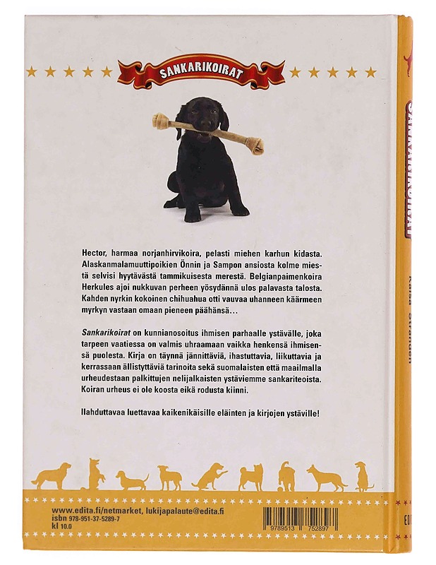 Sankarikoirat - Kaisa Strandén - Tietokirjat ja oppaat - 10105347499 - 1