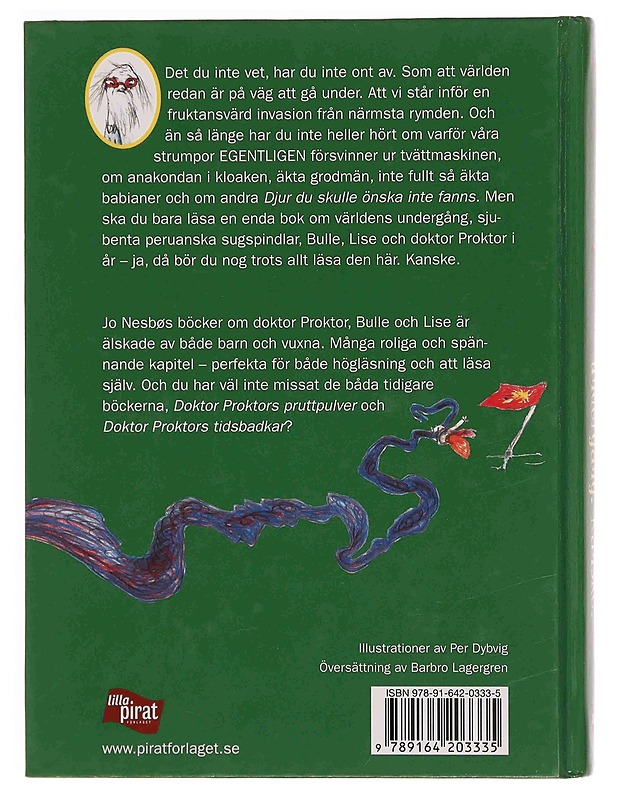 Doktor Proktor och världens undergång : Kanske : [en ruskigt rolig berättelse] - Nesbø, Jo - Romaanit ja novellit - 10105347515 - 1
