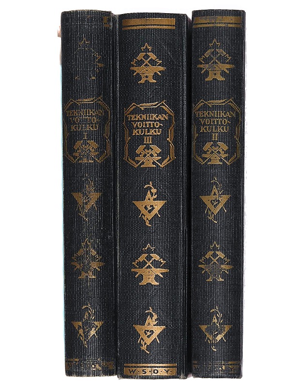 Tekniikan voittokulku osat 1-3 - Max Geitel - Tietokirjat ja oppaat - 10105347705 - 1