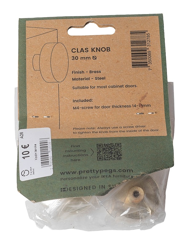 PRETTYPEGS kaapinoven nuppi - Rakennustarvikkeet - 10105347838 - 1