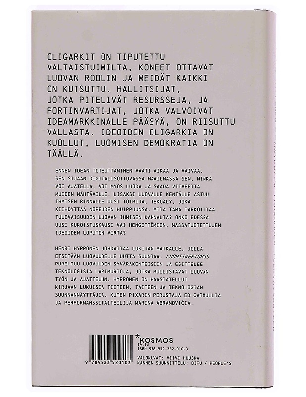 Luomiskertomus : matkalla luovuuden tulevaisuuteen - Henri Hyppönen - Tietokirjat ja oppaat - 10105347862 - 1