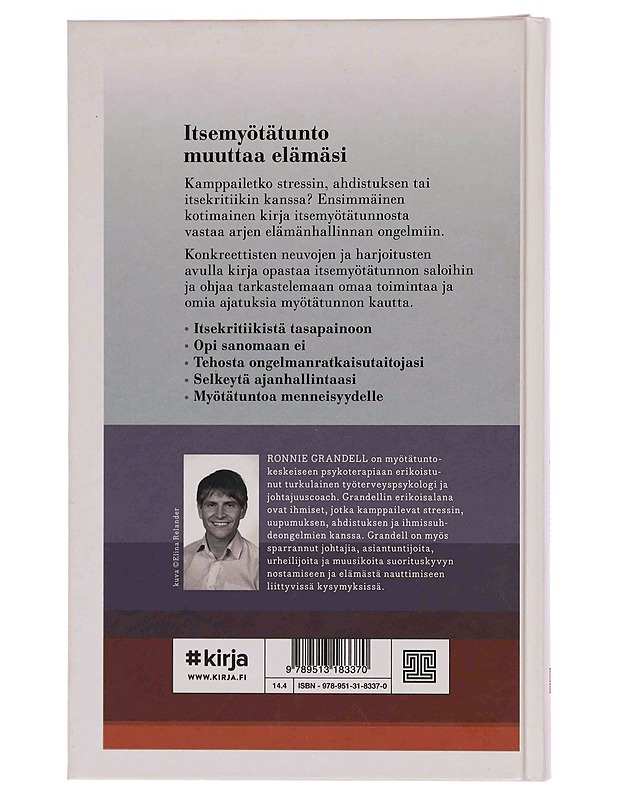 Itsemyötätunto - Grandell, Ronnie - Hyvinvointikirjat - 10105347983 - 1