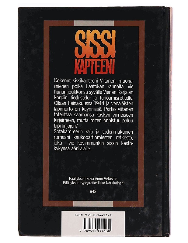 Sissikapteeni - Reino Lehväslaiho - Romaanit ja novellit - 10105347991 - 1