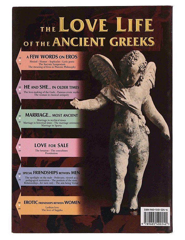 The love life of the ancient Greeks - Sofia A. Souli - Tietokirjat ja oppaat - 10105348029 - 1