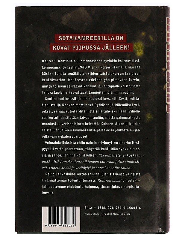 Kontion sissit - Reino Lehväslaiho - Romaanit ja novellit - 10105348086 - 1