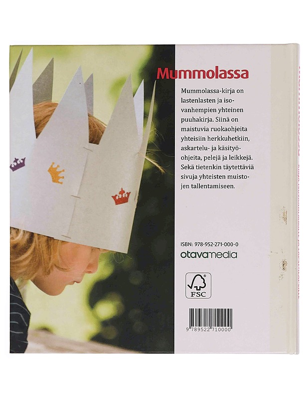 Mummolassa : kirja isovanhemmille ja lapsenlapsille - Erho, Nina - Ruokakirjat - 10105348099 - 1