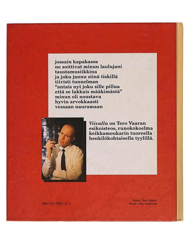 Viivalla - Tero Vaara - Runot ja näytelmät - 10105348228 - 1