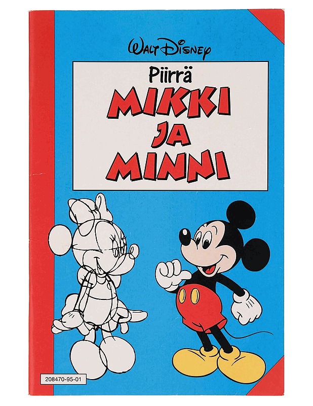 Piirrä Mikki ja Minni - Disney, Walt - Lastenkirjat - 10105348252 - 0